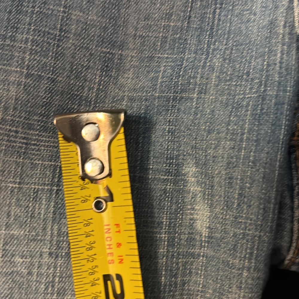 Banana Republic Denim Stretch Bermuda Shorts 0 Festival Summer Casual Boho Twee - Picture 10 of 13